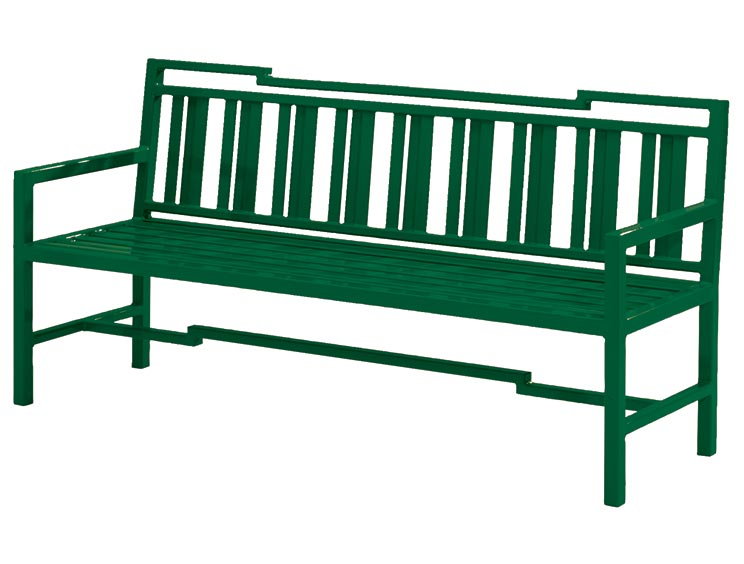 ATHENOS BENCH WITH BACK
