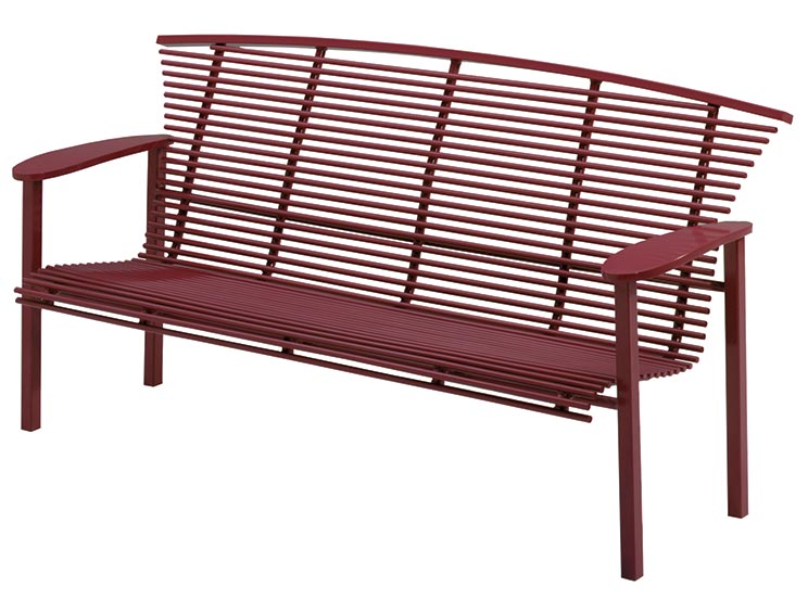 HORIZON BENCH WITH BACK