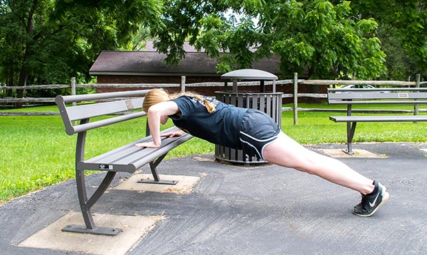 Park Bench Workout  Word On The Streetscape