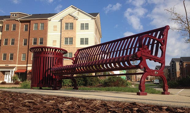 Senior living communities can require specific site furnishings