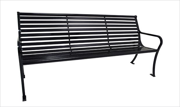 New Bessemer Bench with Back