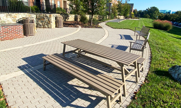 Picture of Keystone Ridge Designs Product on Site - Site Furnishing Outdoor Site Furniture