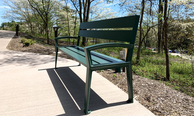 Picture of Keystone Ridge Designs Product on Site - Site Furnishing Outdoor Site Furniture