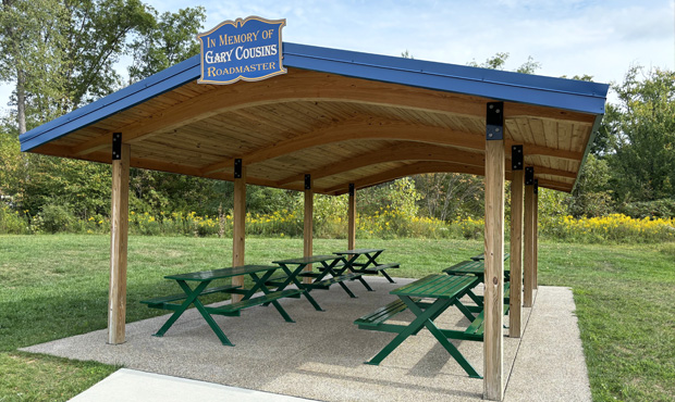 Picture of Keystone Ridge Designs Product on Site - Site Furnishing Outdoor Site Furniture