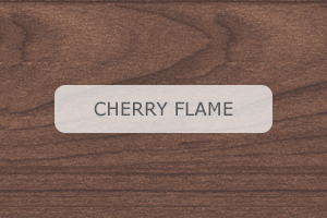 Wood Grain Aluminum Cherry Flame pattern